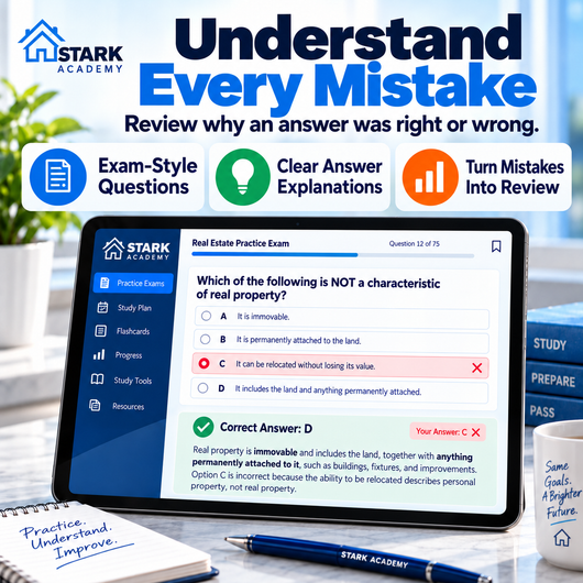 Stark Academy — Real Estate Exam Course