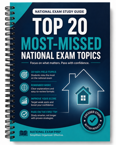 Top 20 Most Missed National Exam Topics