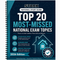Top 20 Most Missed National Exam Topics